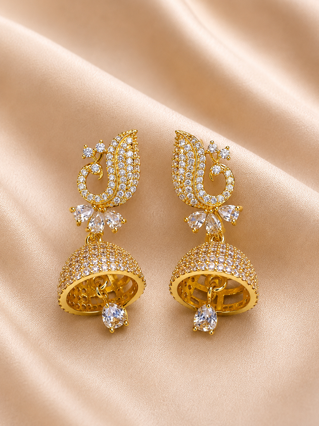 Golden Radiance Earrings