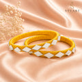 Golden Glow Mirror Handmade Bangles