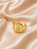 Luna Gold Stone Ring