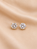 Classic Solitaire Stud Earrings