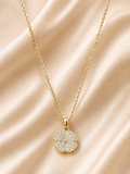 Lucky Clover Spinner Necklace